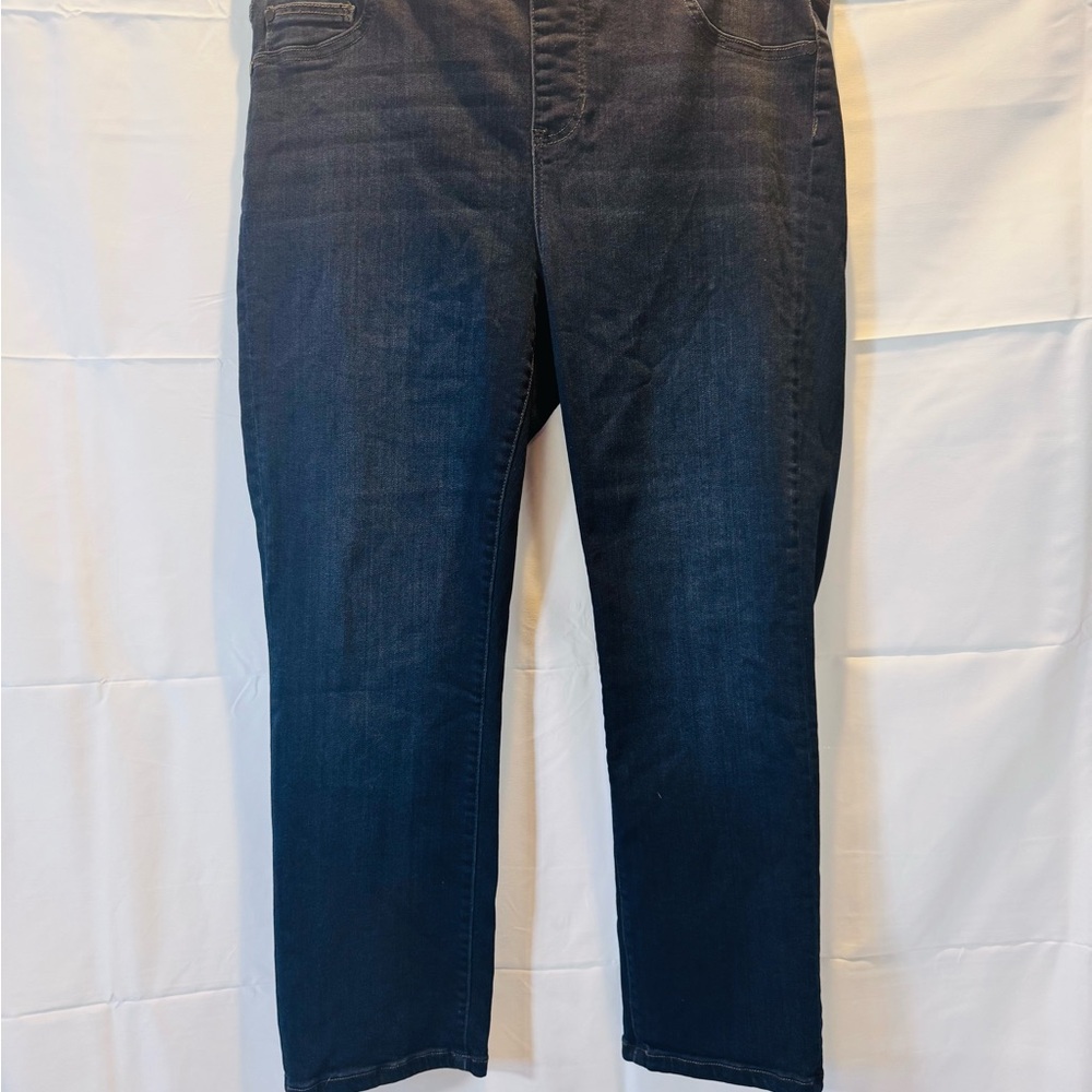 Liverpool Women’s Navy Slim Straight Jeans